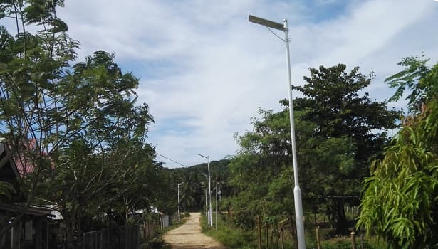 all in one solar street light