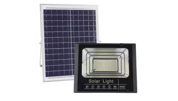 LED components in solar flood lights