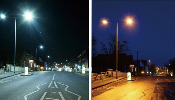 Energy efficiency comparison of LED and HPS lights