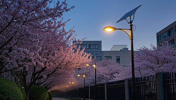 Weather-resistant solar street lights
