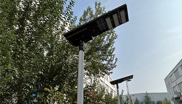solar led street light with lithium battery