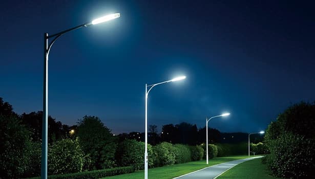 solar street light with motion sensor