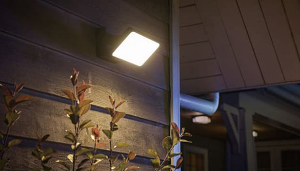 Durable and energy-efficient solar flood light perfect for large outdoor areas