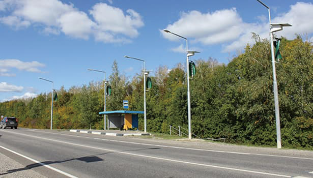 solar street light for highway lighting