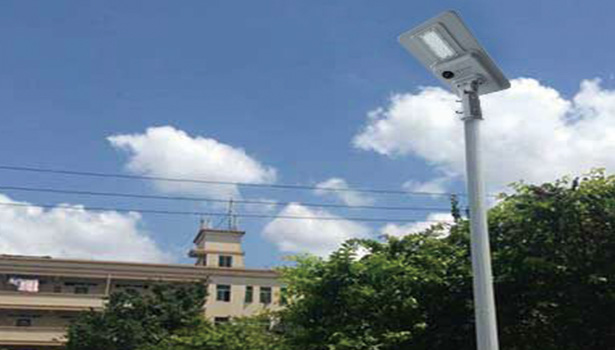 installation process of smart solar streetlights