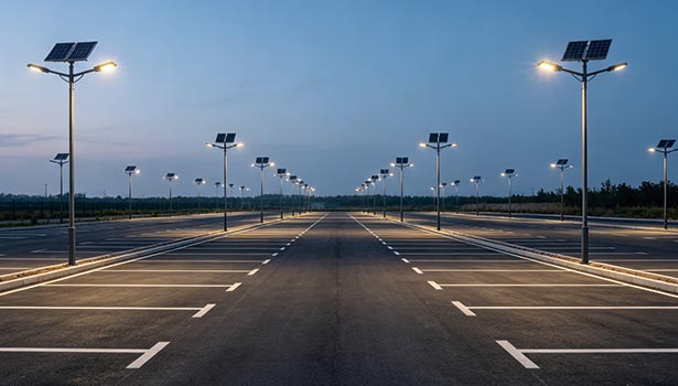 solar-parking-light-installation