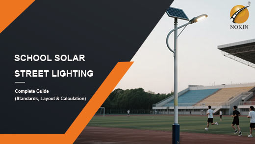 school-solar-street-light
