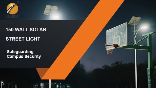 150-Watt-Solar-Street-Light-on-Campus