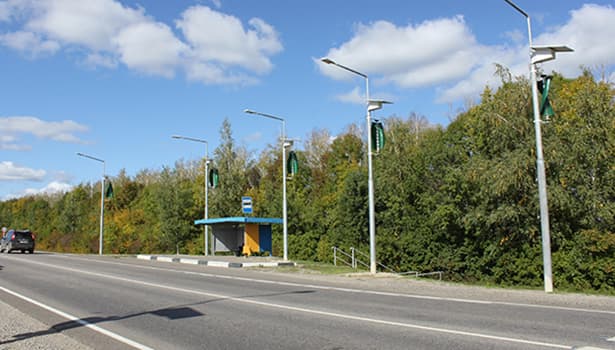 solar powered street lights with pole